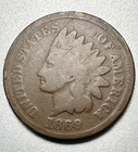 1869  INDIAN CENT   GOOD   KEY DATE   #1136