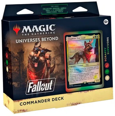 Wizards of The Coast - Magic: The Gathering Fallout Commander Deck - Scrappy ...