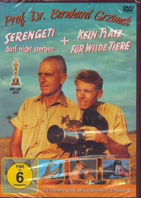 ***Serengeti darf nicht sterben/Kein Platz für wilde Tiere - OVP (1959) - DVD***