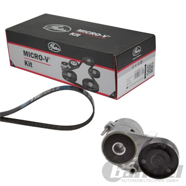 Gates Micro-V Kit KEILRIPPENRIEMEN-SATZ Passend FüR Audi A4 A6 Allroad |-image