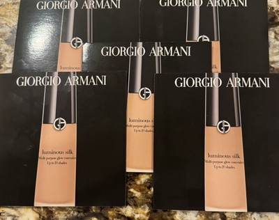 5x Giorgio Armani Luminous Silk Multi-Purpose Glow Concealer 2, 5.5, 8 & 14