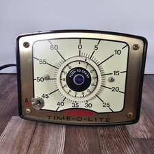 Vintage Time-O-Lite GR-72 60 Second Darkroom Timer