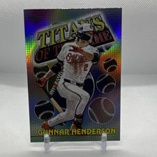 Topps 2026 Series 1 Gunnar Henderson Titans of the Game TOG-4 Orioles Hologram