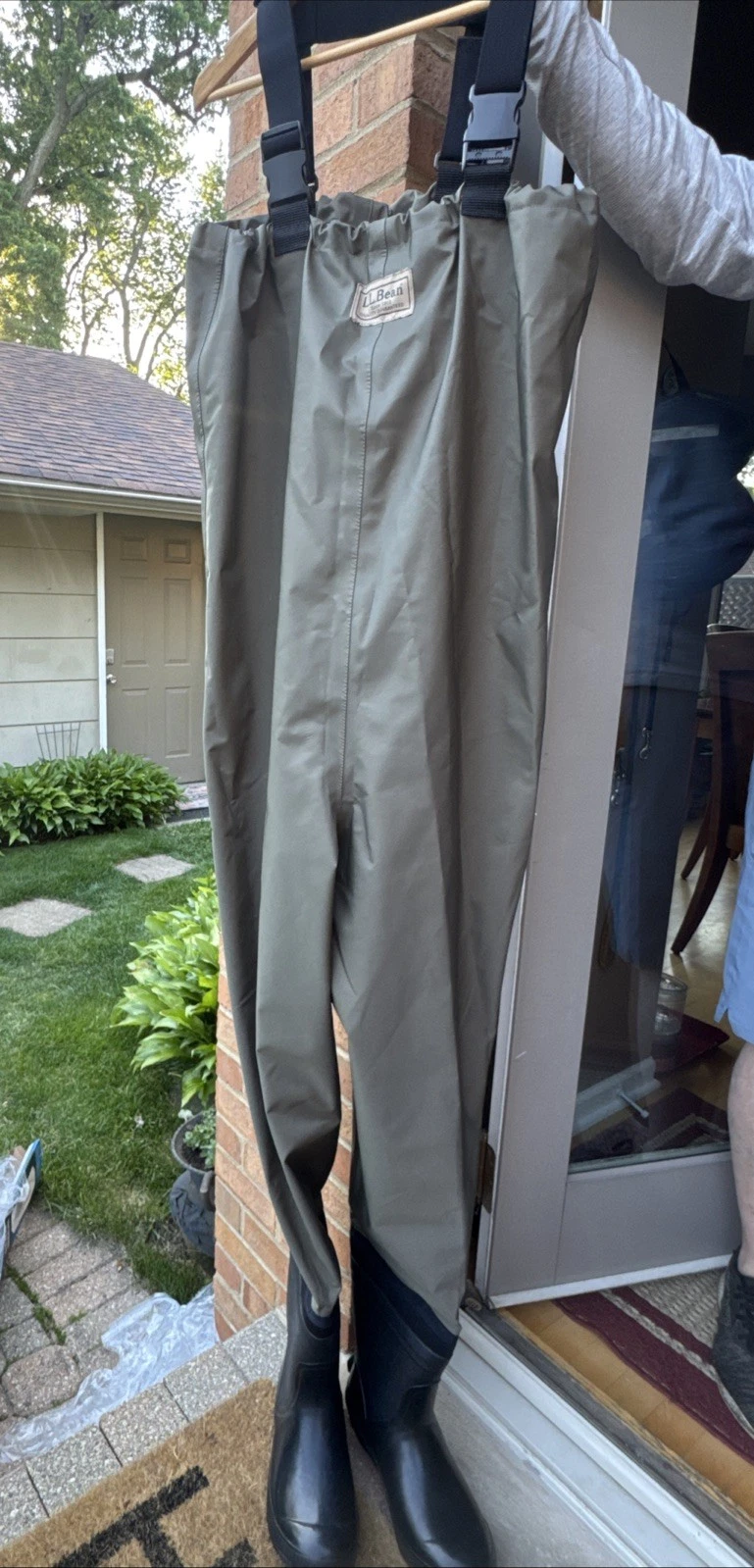 New LL Bean Chest Waders- Full Boot Men’s Medium, Boot 9