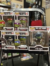 Funko Pop Teenage Mutant Ninja Turtles the Last Ronin Set Of 5