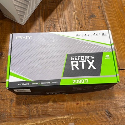 PNY NVIDIA GeForce RTX 2080 Ti 11GB GDDR6 GMR208TN3JBGE1KTMBAJA GPU