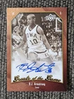 2010 UD Upper Deck Greats of the Game BJ Armstrong #8 Autograph Signature