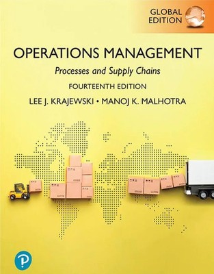 Operations Management: Processes and Supply Chains, Global Edition | Taschenbuch