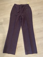 Pendleton Pants Womens 14 100 Virgin Wool Dress Trousers Straight Leg Vintage