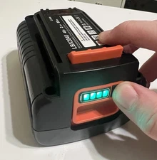 Black & Decker 40V Max Lithium Ion Battery 2Ah LBX2040