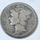 1927 S MERCURY DIME - 90% SILVER - Circulated US Coin #6433