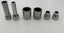 Snap On 6Pc 3/8" Drive Job Lot Sockets