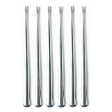 WMF B-Ware Hummergabel 6x cromargan Edelstahl, Hummer gabel 21 cm Silber