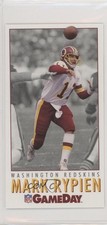 1992 GameDay Mark Rypien #109 00ah