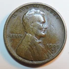 1909 S Lincoln Wheat Cent VF