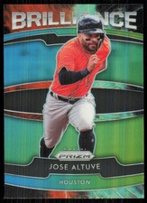 2020 Panini Prizm Brilliance Cosmic Haze SP Jose Altuve Houston Astros #B-7