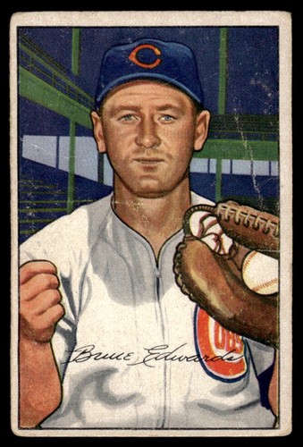 Bruce Edwards #88 1952 Bowman card