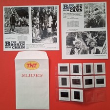 Original 1993 TNT THE BROKEN CHAIN Press Kit - Pierce Brosnan - The Native Ameri