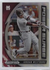 2020 Panini Prizm Draft Picks Power Surge Silver Jordan Westburg #PDP172 02l6