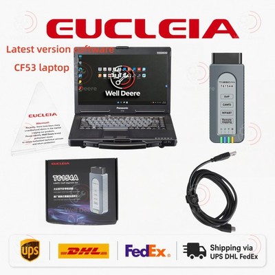 EUCLEIA T6154A V-W Au-di ODIS 26.0.1 Diagnostic Tool w/ CF53 Laptop CAN FD DoIP