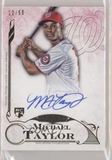 2015 Topps Five Star Auto Gold 12/50 Michael Taylor #FSA-MTA Auto 0us4