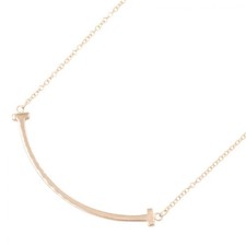 Collana piccola TIFFANY&CO T Smile oro rosa 18 kg usata donna