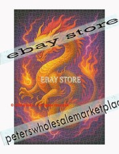 1000 piece jigsaw puzzle Radiant Dragon celestial fantasy