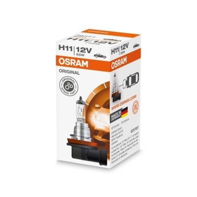 Glühlampe Halogen OSRAM H11 Standard 12V, 55W, 1 Stück