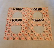 45 RPM 7" RECORD SLEEVES CO. SLEEVE 6 PACK SEE PHOTO KAPP Records SLV386
