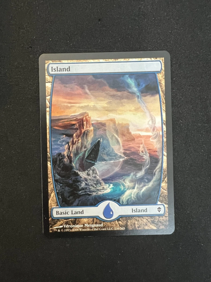 Land Magic: The Gathering Zendikar Full Art Individual Trading