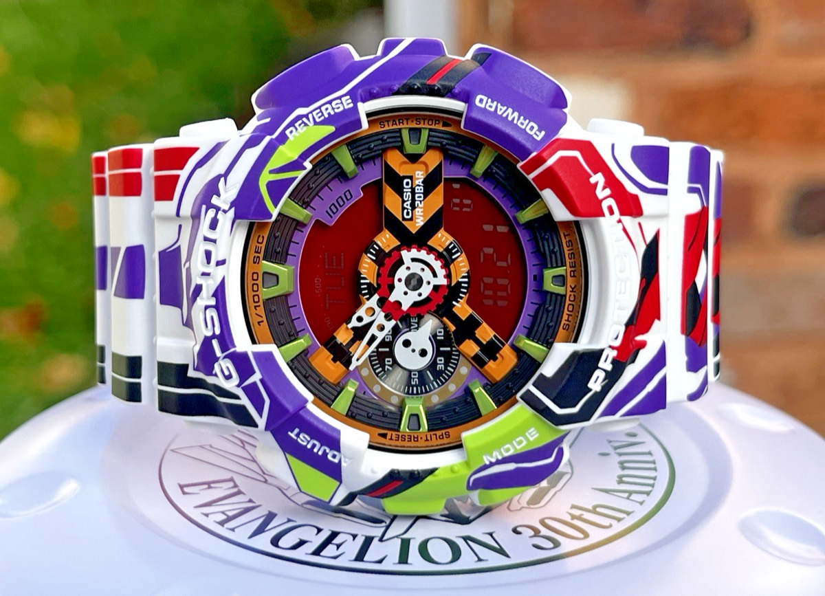 CASIO G-SHOCK X EVANGELION GA-110EVA30-7A 30TH ANNIVERSARY LIMITED