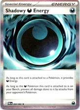 Shadowy Darkness Energy 083/084 Holo Rare Pitch Black Pokemon Near Mint