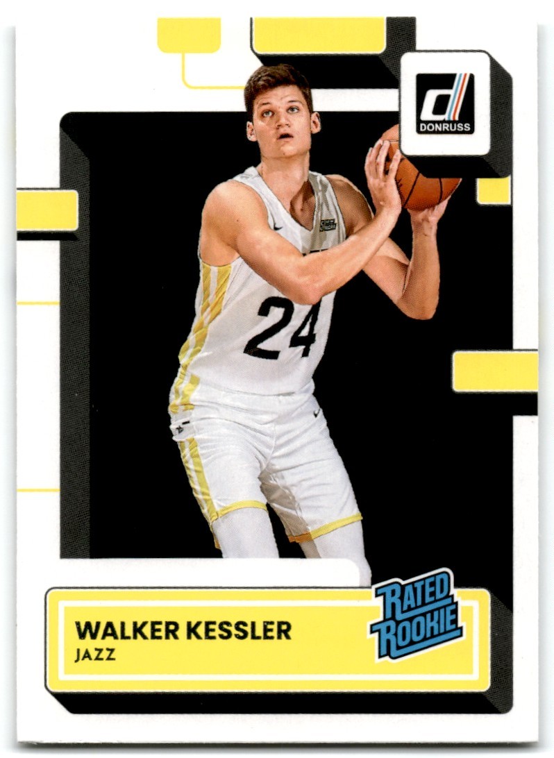 2022-23 Donruss Walker Kessler Rookie Utah Jazz #222