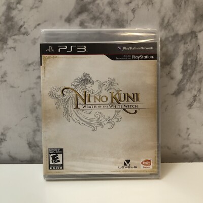 Ni no Kuni: Wrath of the White Witch Factory Sealed (Sony PlayStation 3, 2011)