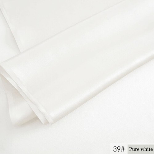 1 Meter X 1.14 Meter Natural Silk Charmeuse Fabric 16 momme Silk Satin Material - Bild 27 von 34