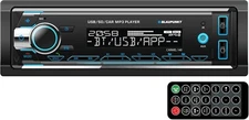 BLAUPUNKT Multimedia Car Stereo 1-DIN LCD Bluetooth Streaming MP3/2USB/Aux AM/FM