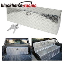 48 X-large Aluminum Tool Box Pickup Truck Storage Underbody Trailer Flat Bed 48 X-large Aluminum Tool Box Pickup Truck Storage Underbody Trailer Flat Bed