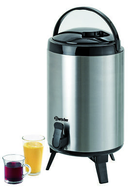 BARTSCHER Iso-Dispenser Saft-Spender aus Edelstahl 9 Liter NEU