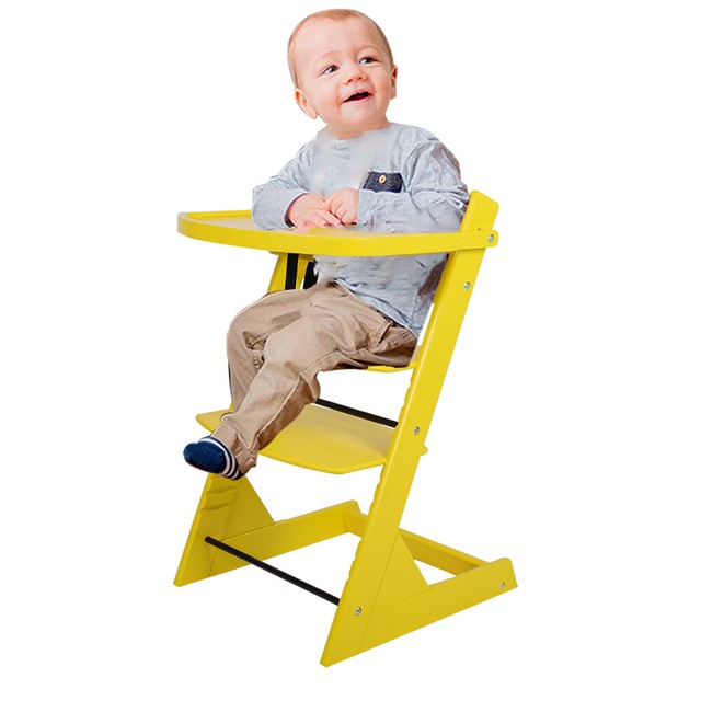 kid in high chair