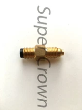 One-Way Lube Brass Metering Check Valve 4mm Inline Connector PSS 0 Showa AJB 0