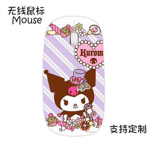 Cartoon Kuromi USB Wireless Mouse Computer Notebook PC Laptop Mouse Anime Mice - Picture 29 of 34