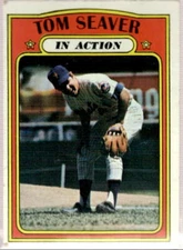 1972 Topps #446 Tom Seaver VG/EX Very Good/Excellent Mets IA ID:39725