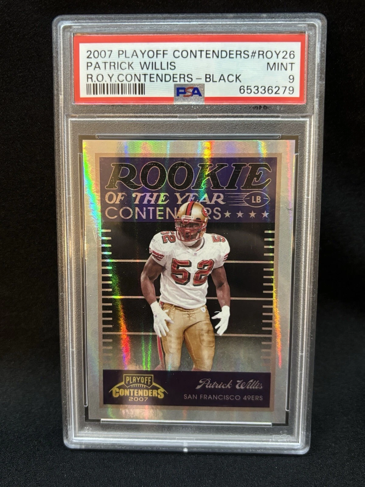 Patrick Willis Playoff Contenders Rookie of the Year Contenders #ROY26 Black