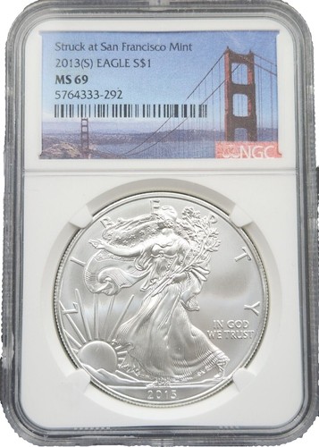 2010 NGC MS 69 Yellowstone 5oz .999 Silver Early Release ATB 2010 NGC MS 69 Yellowstone 5oz .999 Silver Early Release ATB