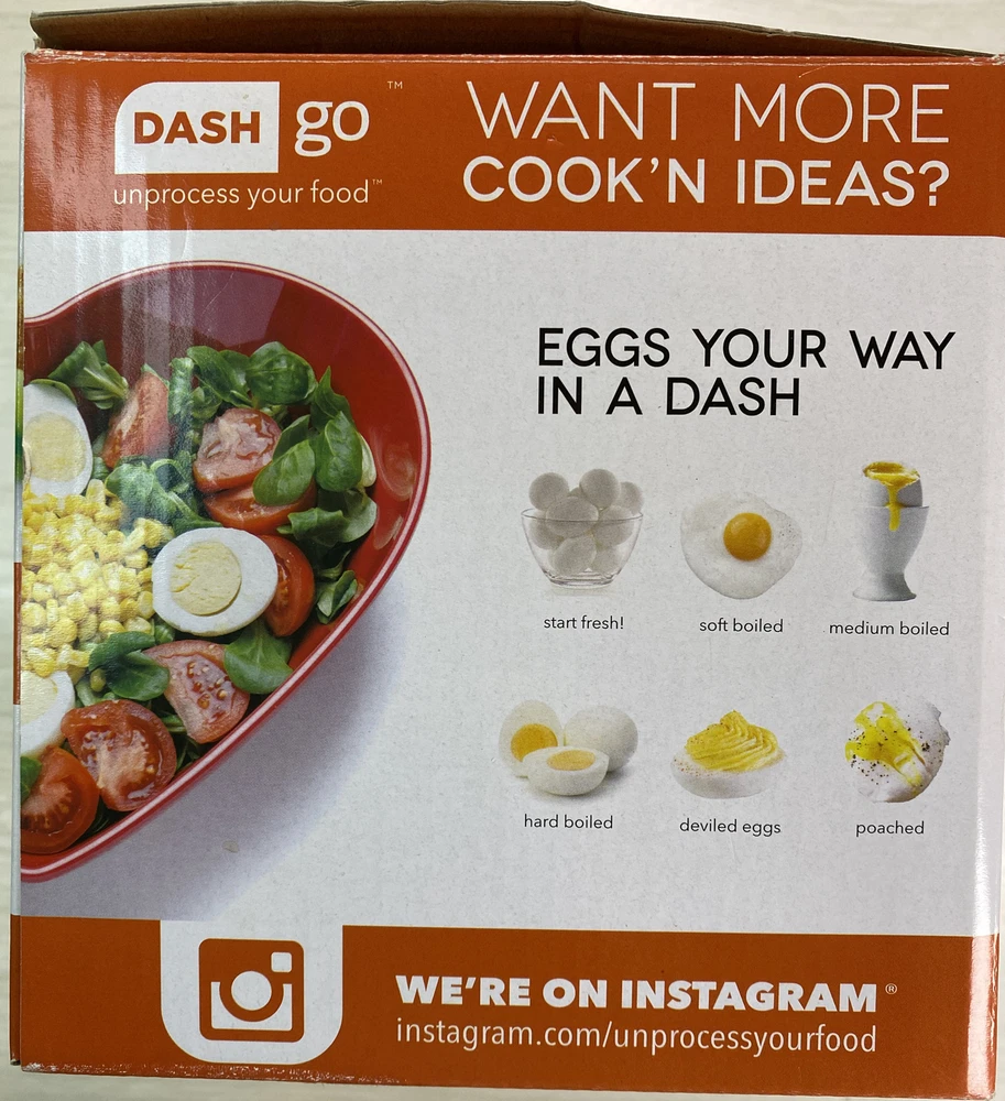 Dash Rapid Egg Cooker 6 Egg Capacity Electric Hard Boiled Egg Maker