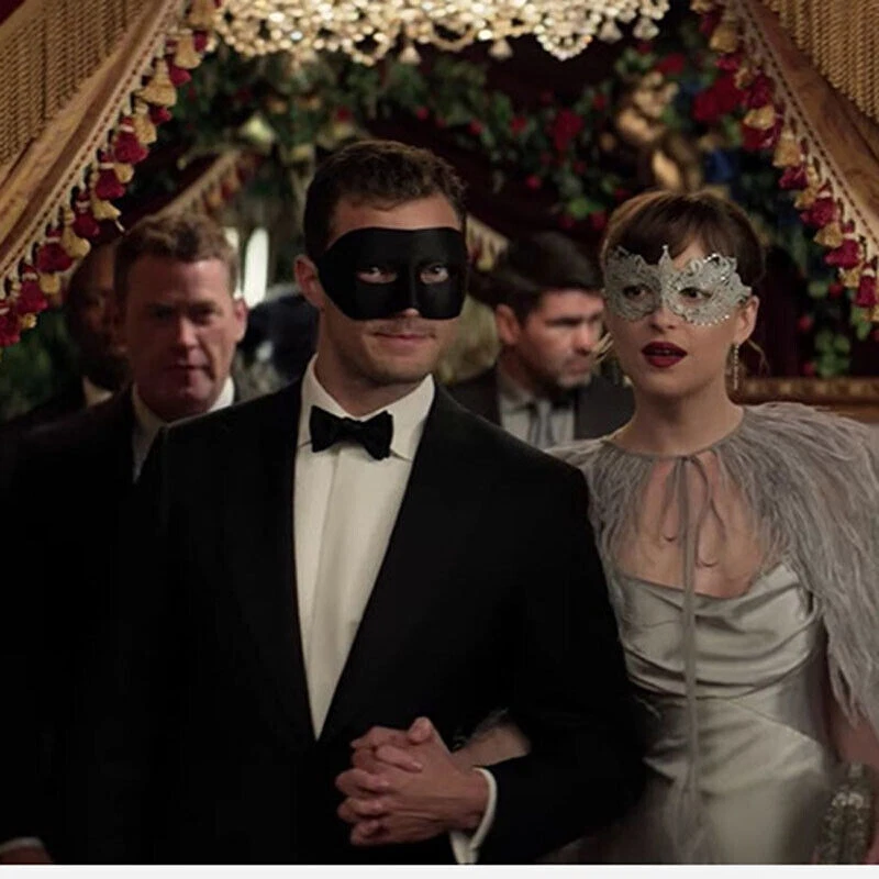 Masquerade Party Eye Mask Gothic Ball Dance Masks Fancy Dress Costume Accessory - Image 3 of 4