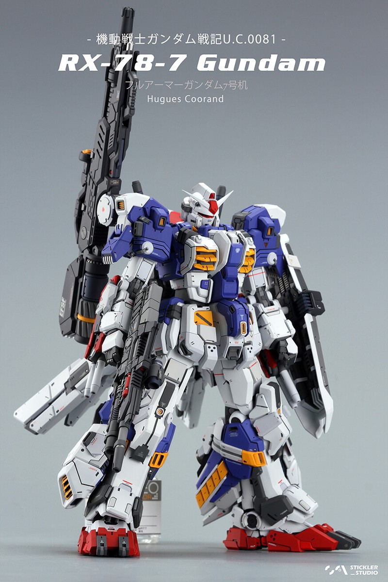 STICKLER STUDIO 1/100 リーベン・ヴォルフ ガレージキット STICKLER STUDIO 1/100 RX-78-7 Gundam Conversion kit | eBay