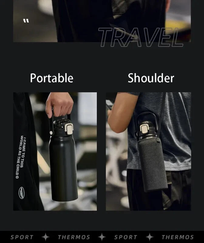Stainless Steel Insulated Tumbler with Straw for Hot & Cold Drinks