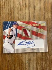 2008 USA Baseball National Team Auto Jersey PATCH SP #14 Brian Matusz/99  RARE