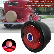 Led Tail Light Red Brake Lamp For Ford 1933-1936 Pickups Wagons Base Dot Light